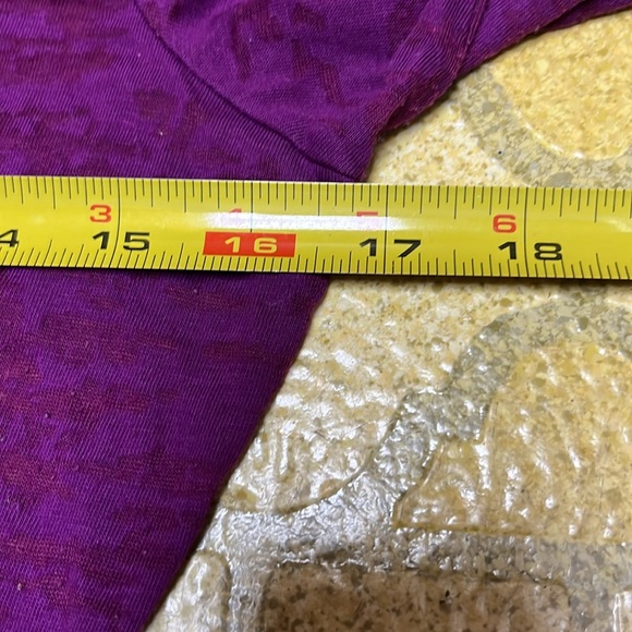 EUC Maurices long sleeve purple top - Picture 7 of 8